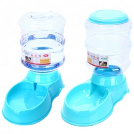 image of READY STOCK - 3.5L Pet Auto Food Feeder And Water Feeder