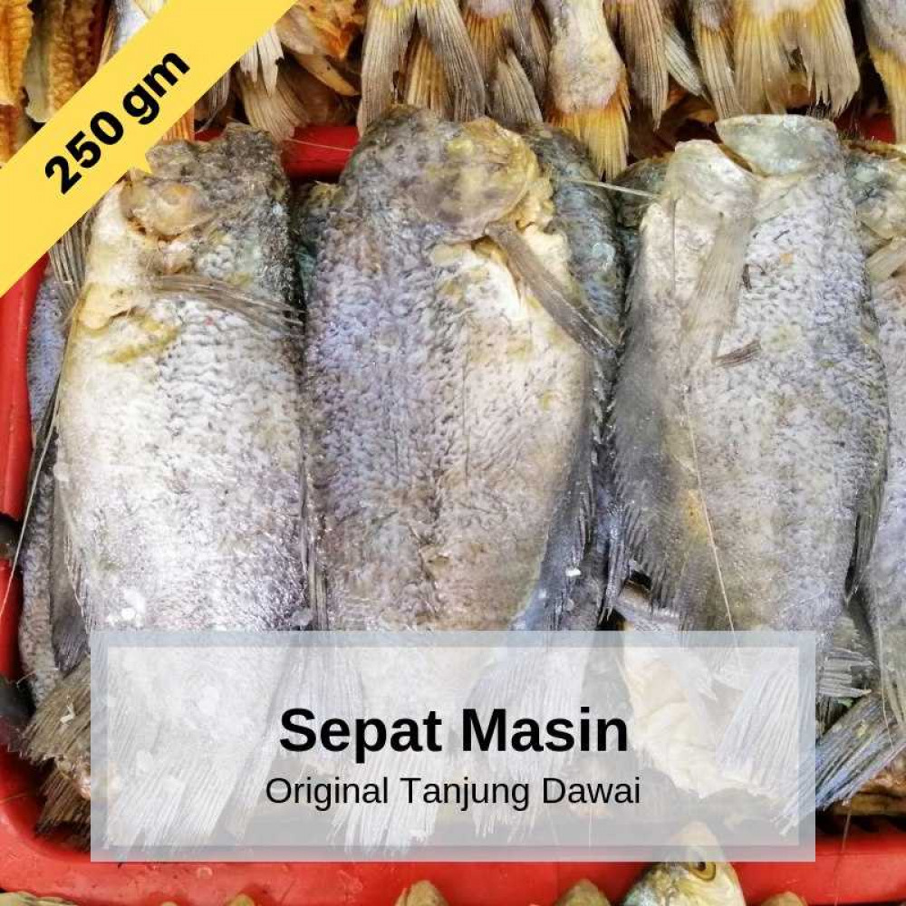 Sepat Masin 250gm