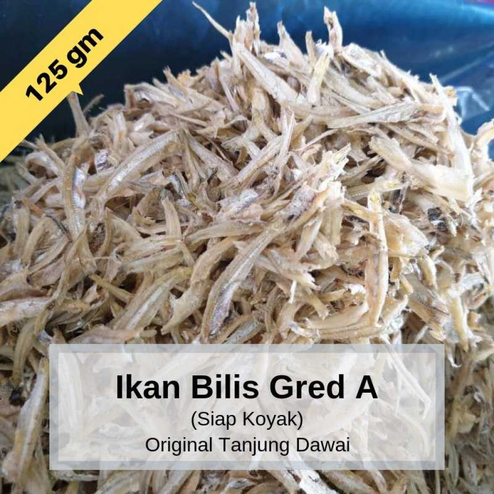 Ikan Bilis Gred A 125gm Ikan Bilis Gred A 125gm