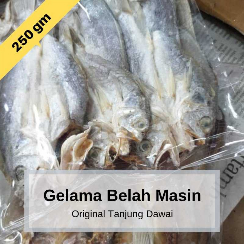 Gelama Belah Masin 250gm