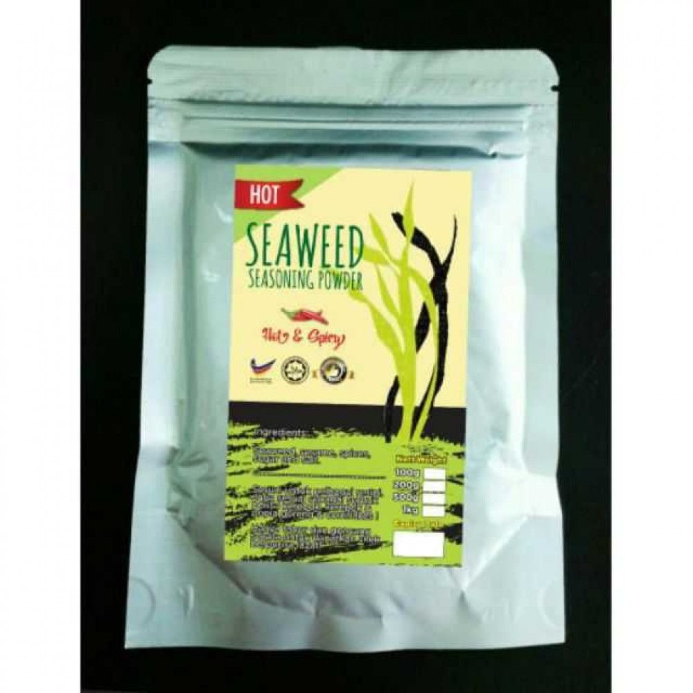 Seaweed Seasoning Powder / Serbuk Perisa Rumpai Laut (100g) Seaweed Seasoning Powder / Serbuk Perisa Rumpai Laut (100g)