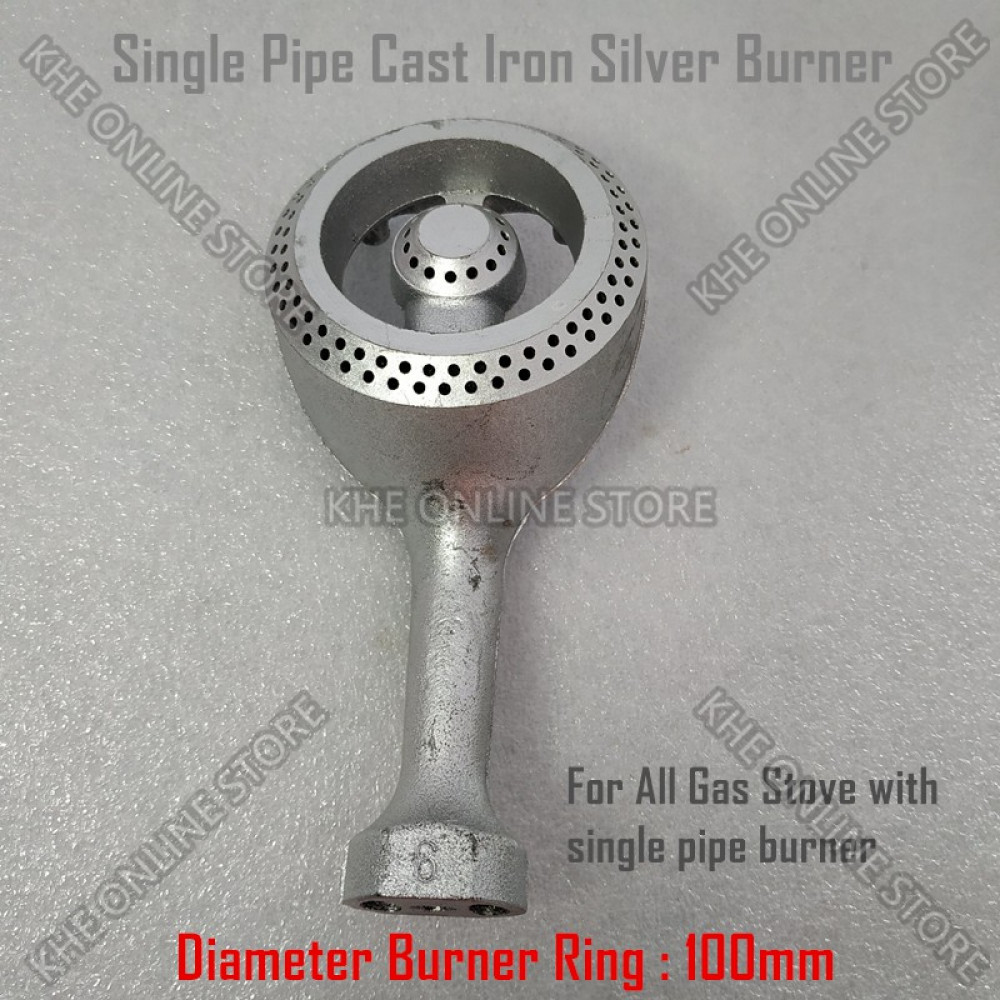 Single Pipe Cast Iron Gas Stove 100mm Burner Single Pipe Cast Iron Gas Stove 100mm Burner