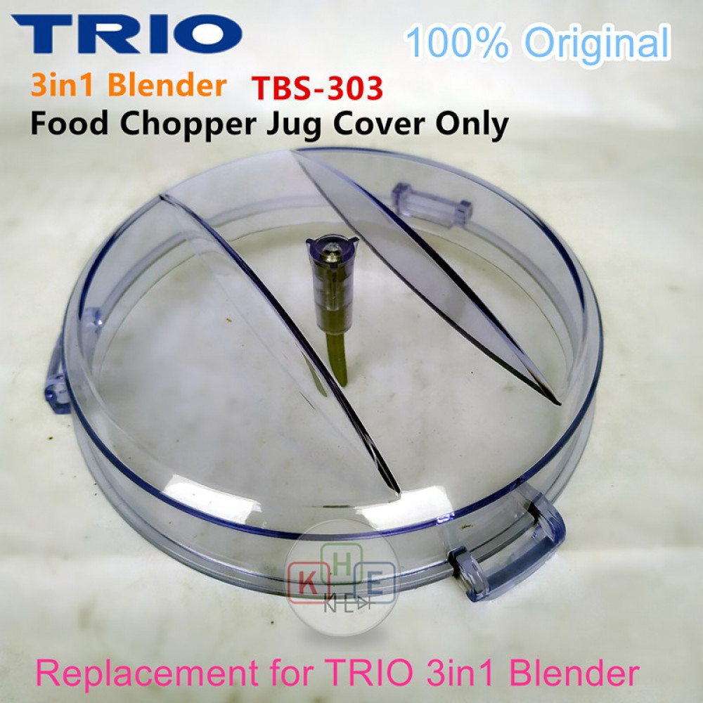 Trio 3in1 Blender Spare-Part Food Chopper Lid Cover (ONLY) Trio 3in1 Blender Spare-Part Food Chopper Lid Cover (ONLY)