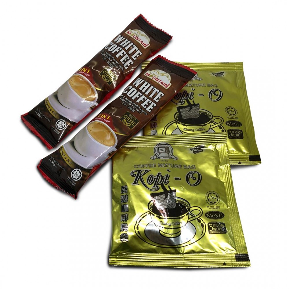 FOC 12.12 Campaign: Free a pack of coffee from Kluang Coffee (2 sachets of White Coffee & 2 sachets of Kopi-O) FOC 12.12 Campaign: Free a pack of coffee from Kluang Coffee (2 sachets of White Coffee & 2 sachets of Kopi-O)