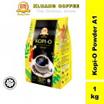 Kluang Black Coffee Cap Televisyen Kopi-O Powder Grade A1 (1kg x 1 pack) Serbuk Kopi Cap TV