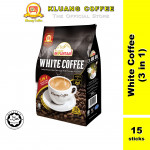 Kluang Mountain Cap Televisyen White Coffee 3 in 1 (15 sticks x 1 pack) Instant Coffee