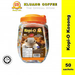 Kluang Coffee Cap Televisyen Kopi O Kosong (50 sachets x 1 tub) Kopi-O Kluang Cap TV