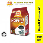 Kopi Kluang Cap Televisyen Serbuk Kopi O Gred A1 (500gm x 1 pek) Kluang Coffee Cap TV