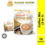 Kluang Mountain Cap Televisyen Coffee Mix 3 in 1 (10 sachets x 1 pack) Instant Coffee