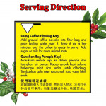 Kluang Black Coffee Cap Televisyen Kopi-O Powder Grade A2 (300gm x 20 packs) Serbuk Kopi Cap TV