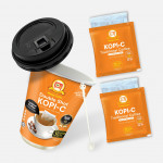 Kluang Coffee Cap Televisyen Double Shot Kopi-C (50gm x 1 cup) Kopi C Kluang Cap TV