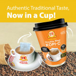 Kluang Coffee Cap Televisyen Double Shot Kopi-C (50gm x 1 cup) Kopi C Kluang Cap TV