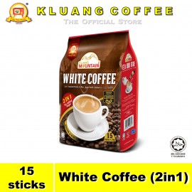 image of Kluang Mountain White Coffee (2in1)【15 sticks x 2 packs】CAP TELEVISYEN