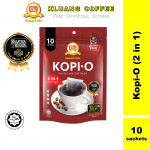 Kluang Coffee Cap Televisyen Kopi O 2in1 (10 sachets x 1 pack) Kopi-O Kluang Cap TV