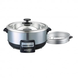image of Hanabishi Multi Cooker 3.8L Stainless Steel Bowl (with Steamer) HA1600S