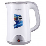 Hanabishi Stainless Steel Double Layer Cool Touch Electric Kettle 1.7L (Grey)