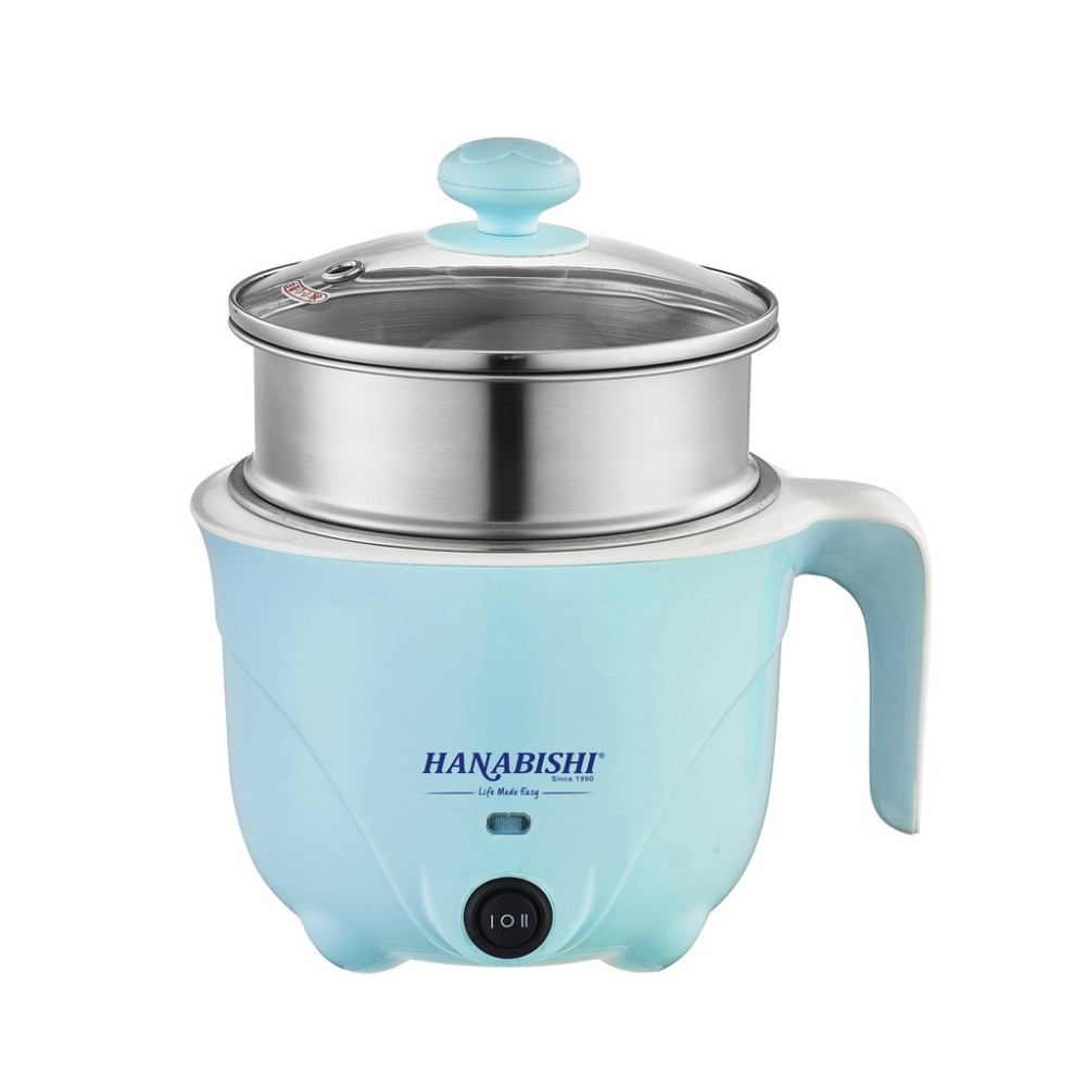 Hanabishi Mini Multi Cooker 1.0L HA1330 [Free Steamer]