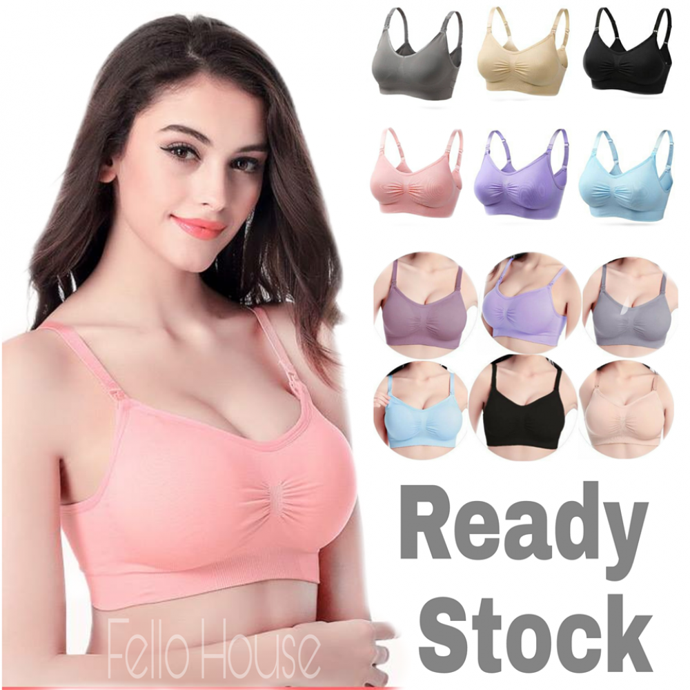 READY STOCK Comforty Women Feeding Nursing Maternity Breastfeeding Pregnant bra READY STOCK Comforty Women Feeding Nursing Maternity Breastfeeding Pregnant bra