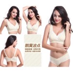 READY STOCK Lace Cotton Pregnant Maternity Nursing Sleeping Bra