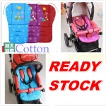 READY STOCK Universal Kids Baby Cotton Cartoon Sided Stroller Seat Pad Cushion