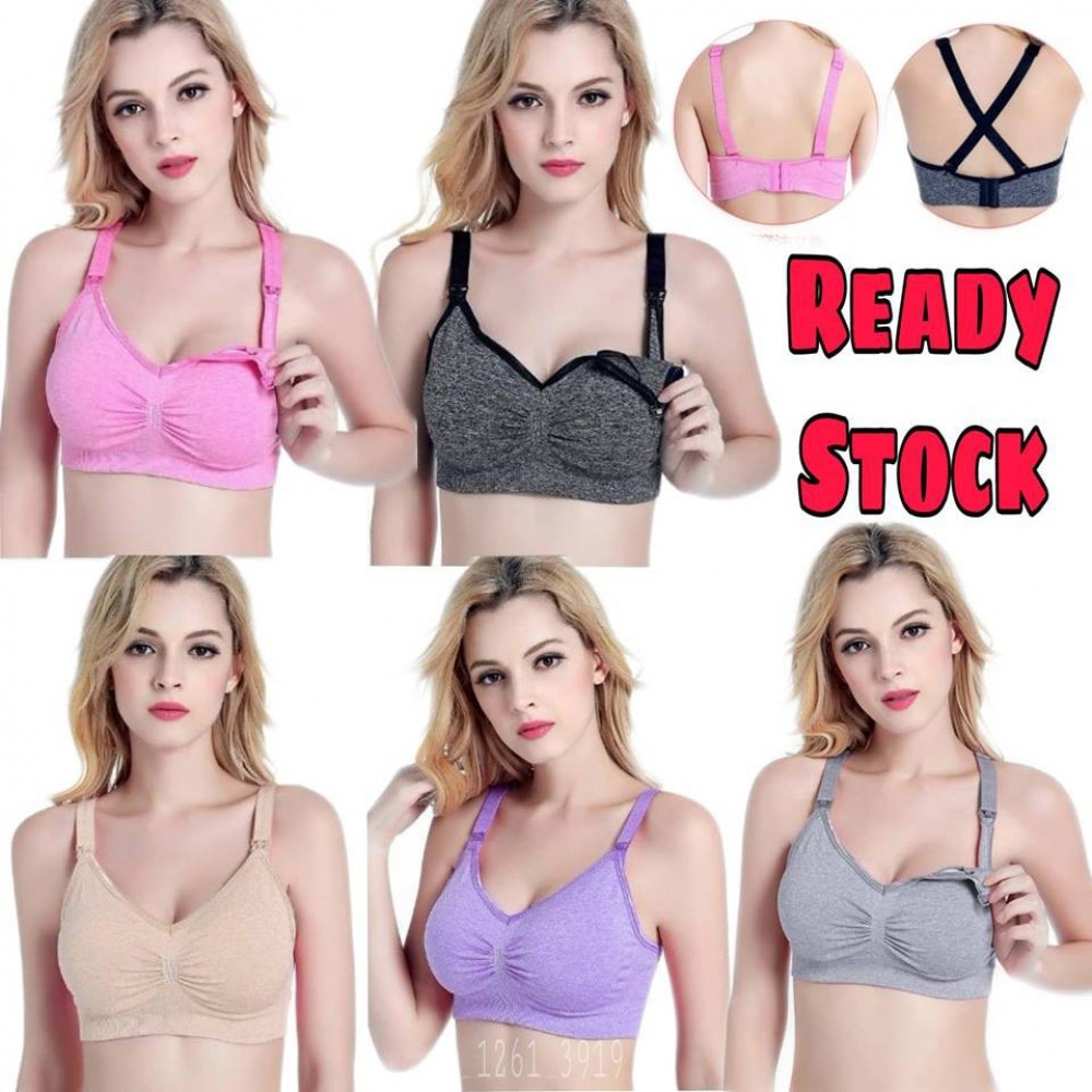 READY STOCK Premium Comforty Women Nursing Maternity Breastfeeding Pregnant Bra READY STOCK Premium Comforty Women Nursing Maternity Breastfeeding Pregnant Bra