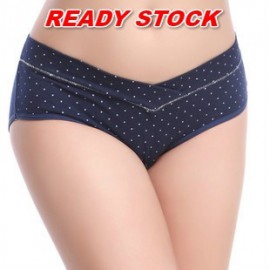 image of READY STOCK Cotton Maternity Panty Low Waist Pregnant Women U-Shaped Underwear