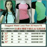 READY STOCK Women Quick Dry Sportwear Sport Shirt Fitness Yoga Gym Cool T-Shirt