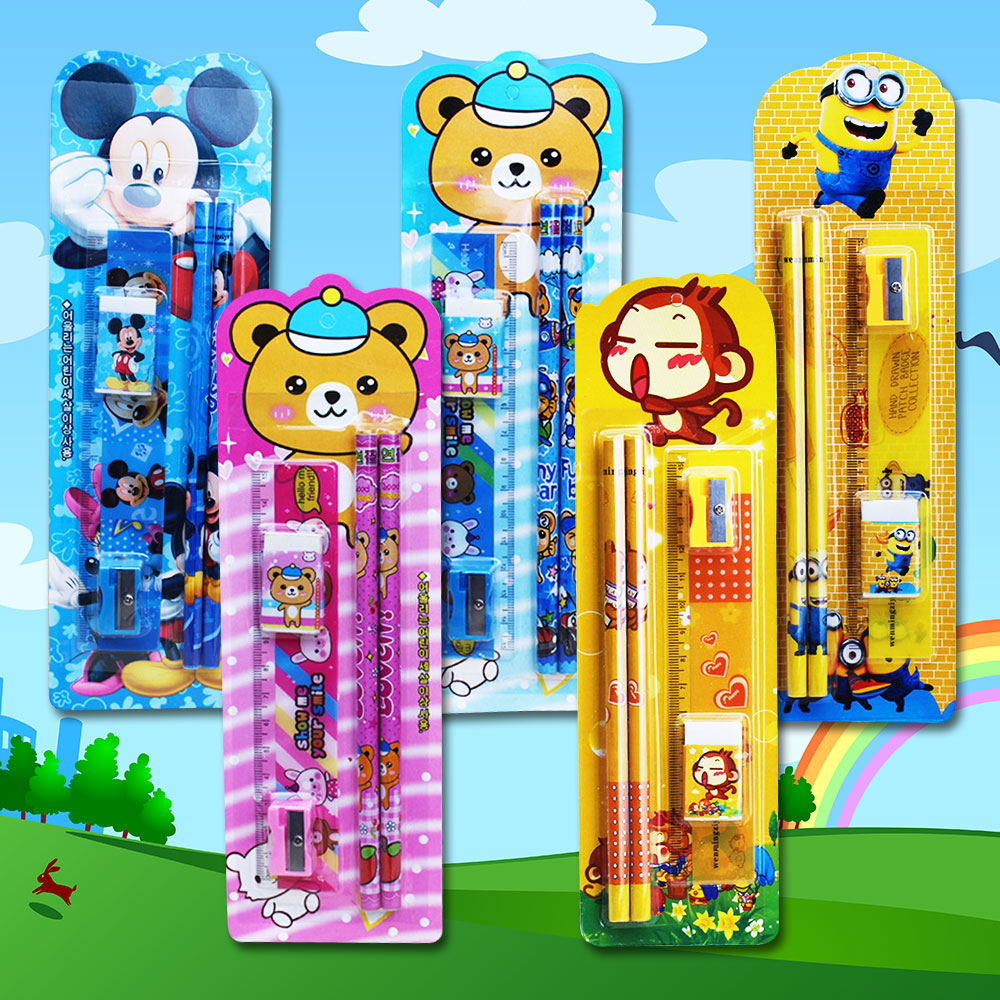 5 pcs Pencil Stationery Set 5 pcs Pencil Stationery Set