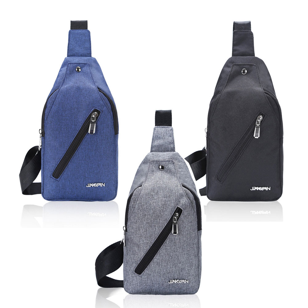 Fashion Men's Chest Canvas Chest bag / waist bag / sling bag Ready Stock Fashion Men's Chest Canvas Chest bag / waist bag / sling bag Ready Stock