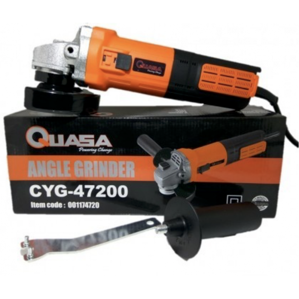QUASA CYG-47200 720W 4IN/100MM ANGLE GRINDER QUASA CYG-47200 720W 4IN/100MM ANGLE GRINDER