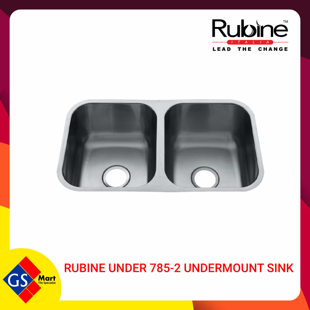 RUBINE UNDER 785-2 UNDERMOUNT SINK