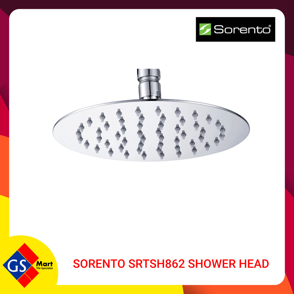 Sorento SRTSH862 Round Stainless Steel 304 Shower Head Sorento SRTSH862 Round Stainless Steel 304 Shower Head