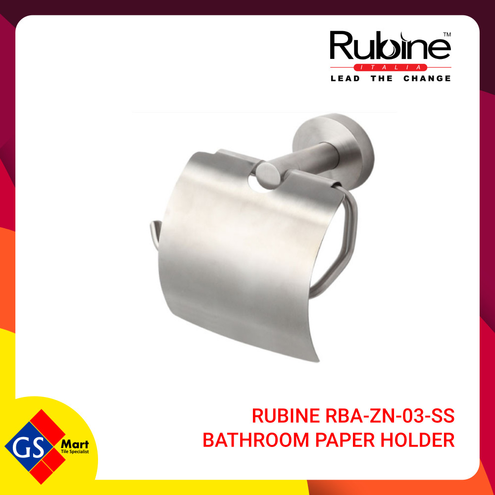 RUBINE RBA-ZN-03-SS BATHROOM PAPER HOLDER RUBINE RBA-ZN-03-SS BATHROOM PAPER HOLDER