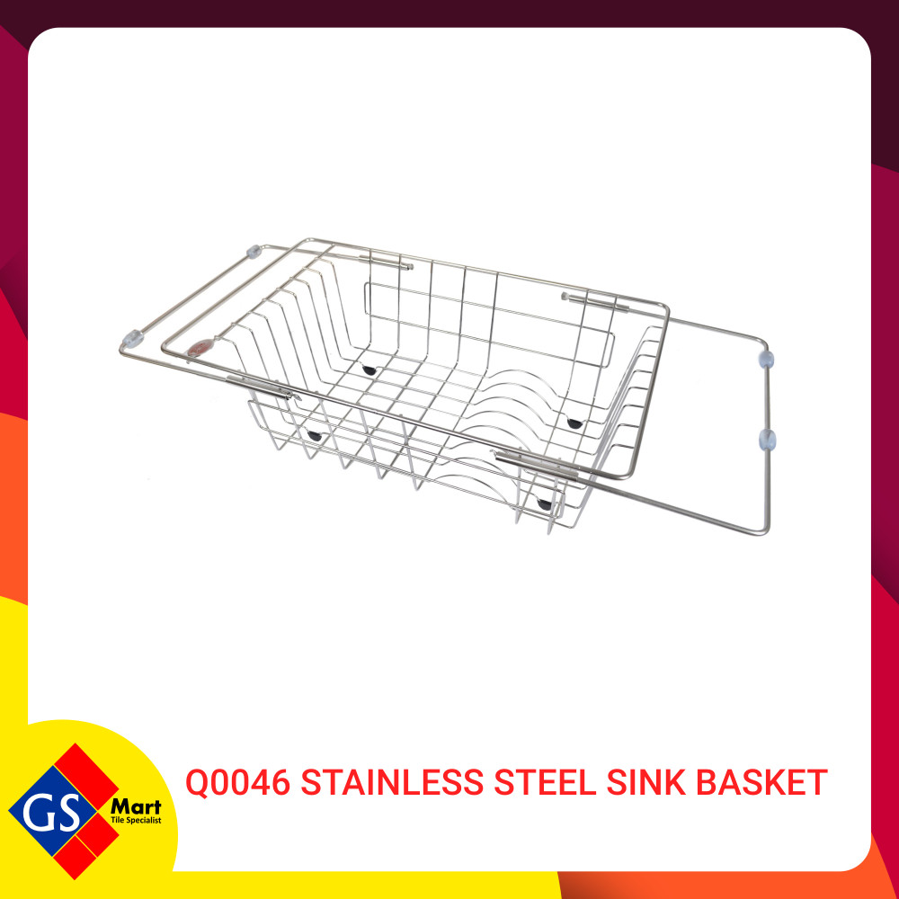 Q0046 STAINLESS STEEL SINK BASKET