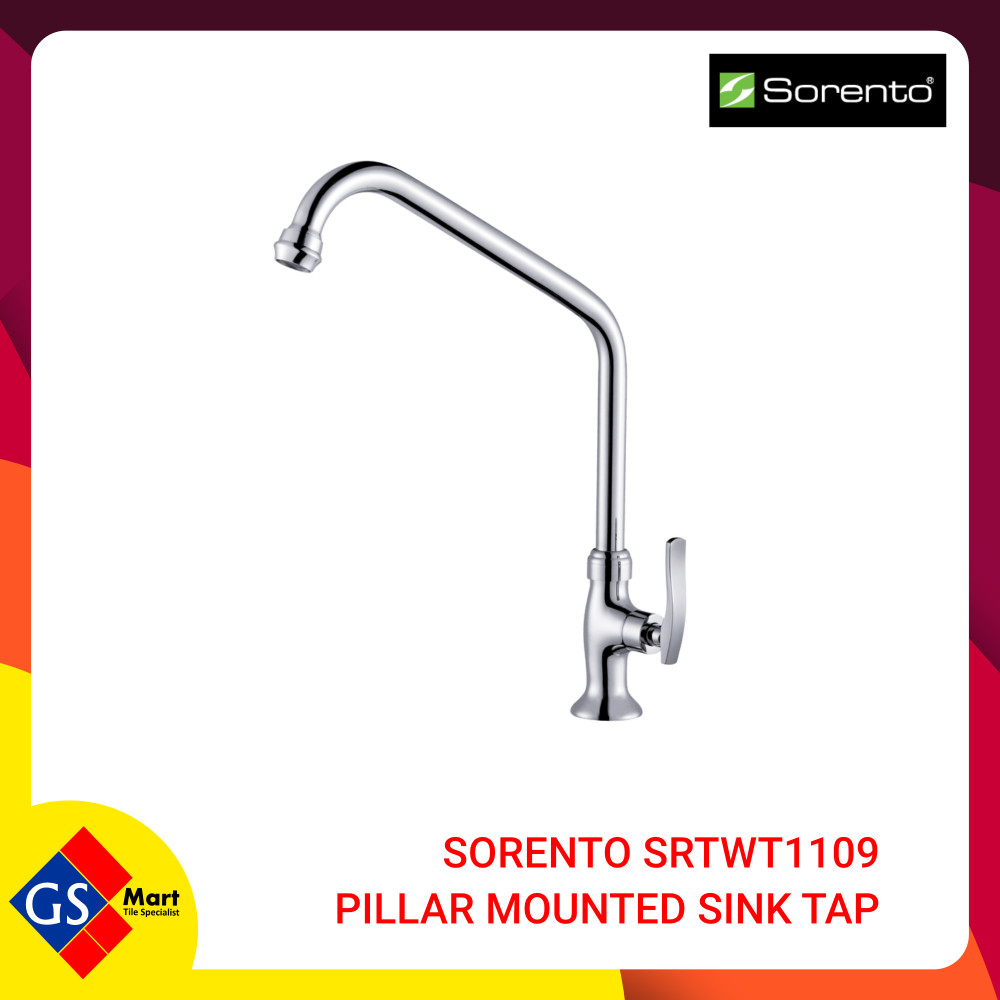 SORENTO SRTWT1109 PILLAR MOUNTED SINK TAP SORENTO SRTWT1109 PILLAR MOUNTED SINK TAP