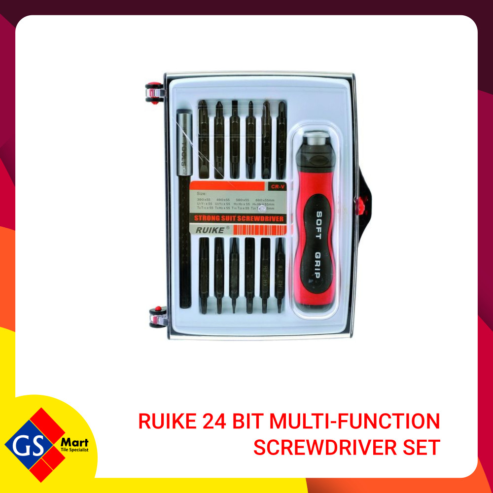 RUIKE 24 Bit Multi-function Screwdriver Set RUIKE 24 Bit Multi-function Screwdriver Set