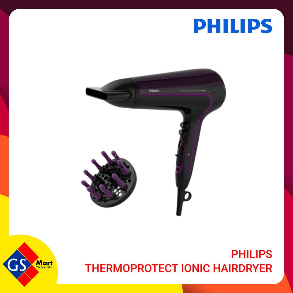 PHILIPS THERMOPROTECT IONIC HAIRDRYER PHILIPS THERMOPROTECT IONIC HAIRDRYER