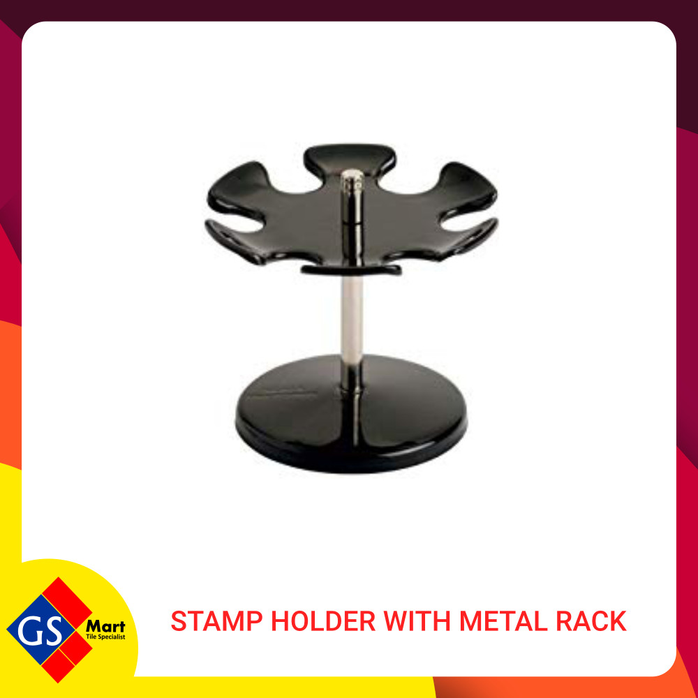  Stamp Holder with Metal Rack