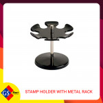  Stamp Holder with Metal Rack