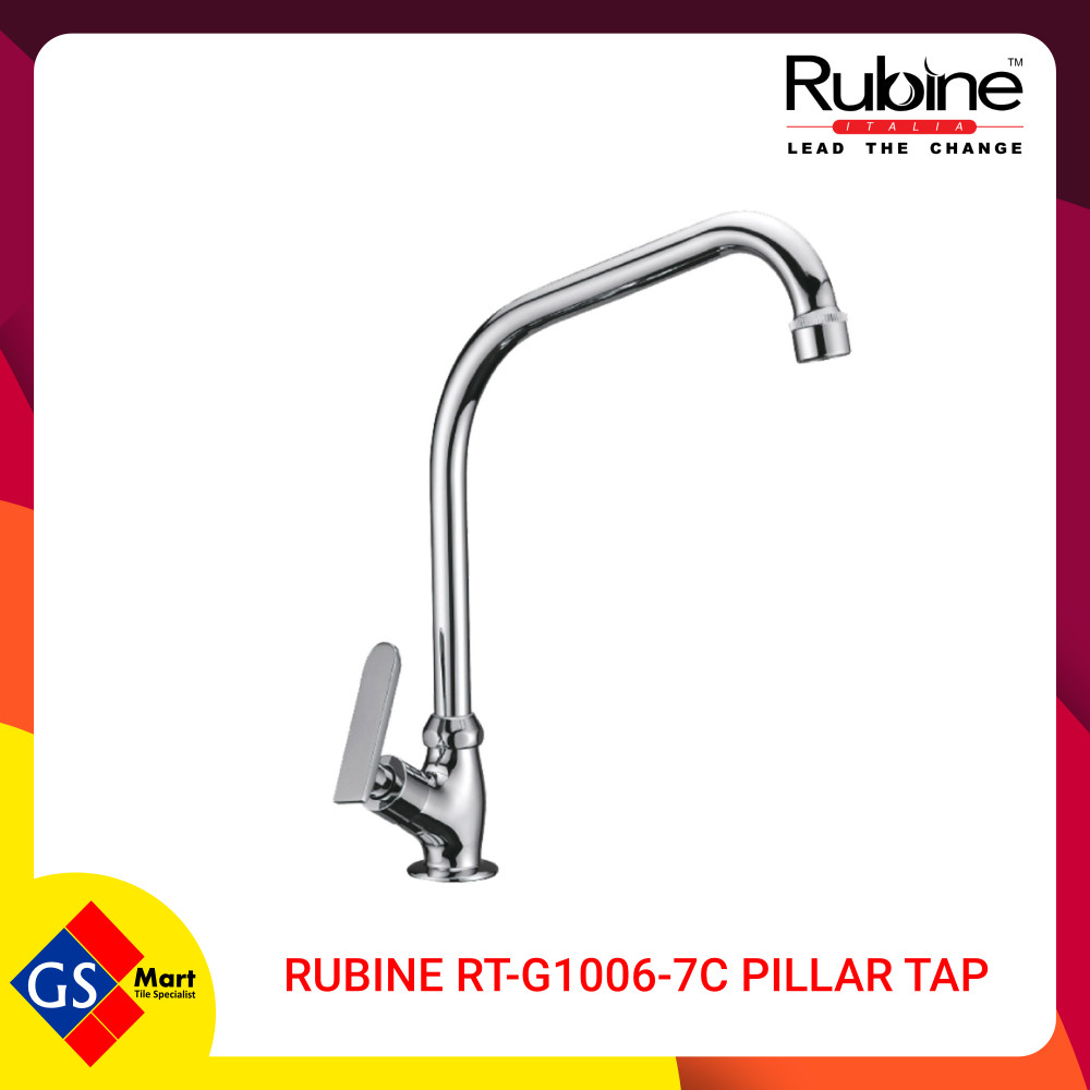 RUBINE RT-G1006-7C PILLAR TAP