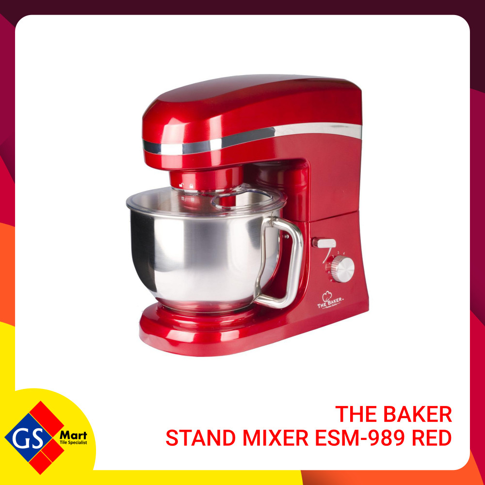 THE BAKER STAND MIXER ESM989 RED