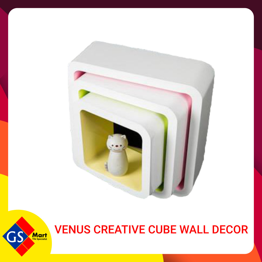 VENUS CREATIVE CUBE WALL DECOR VENUS CREATIVE CUBE WALL DECOR
