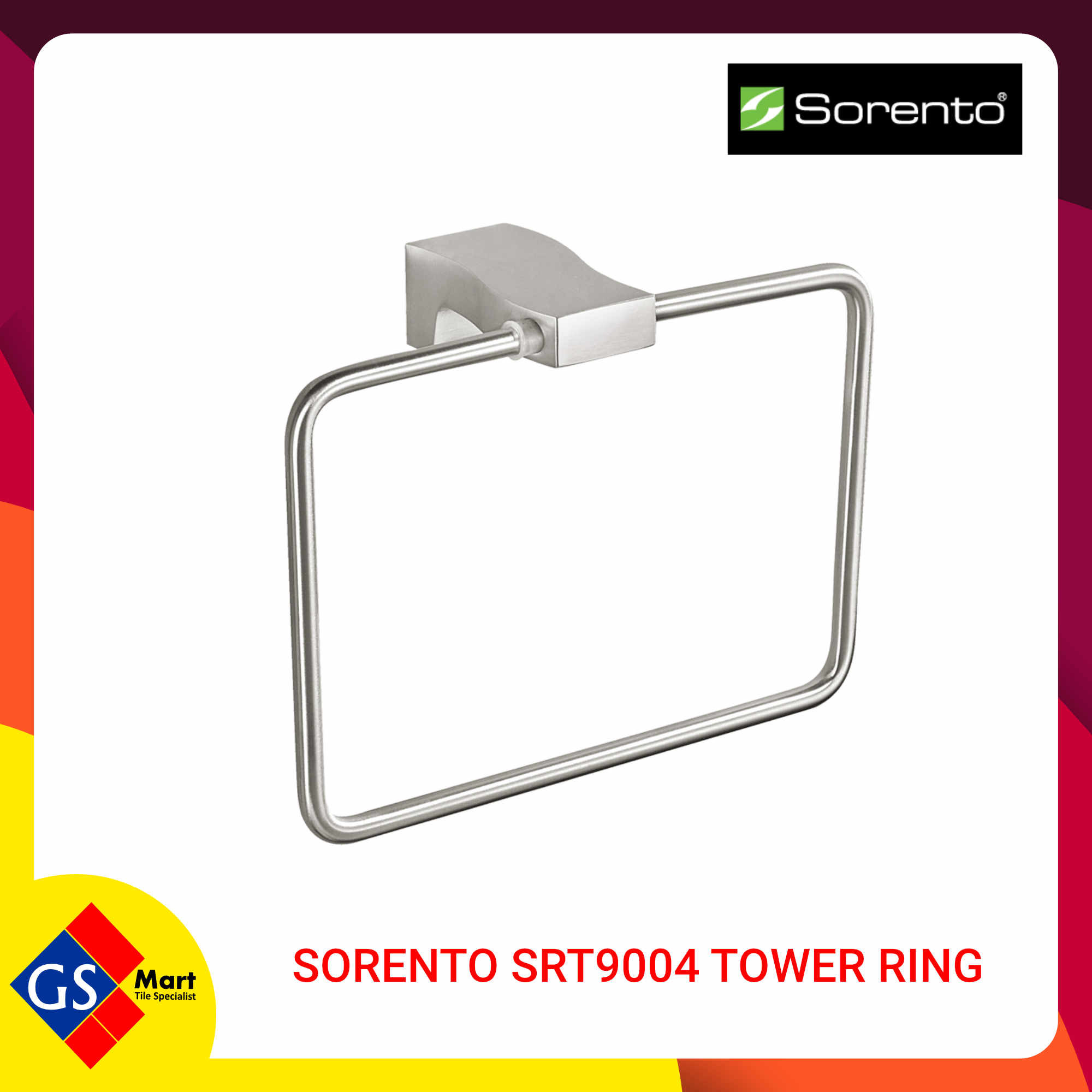 SORENTO SRT9004 TOWEL RING