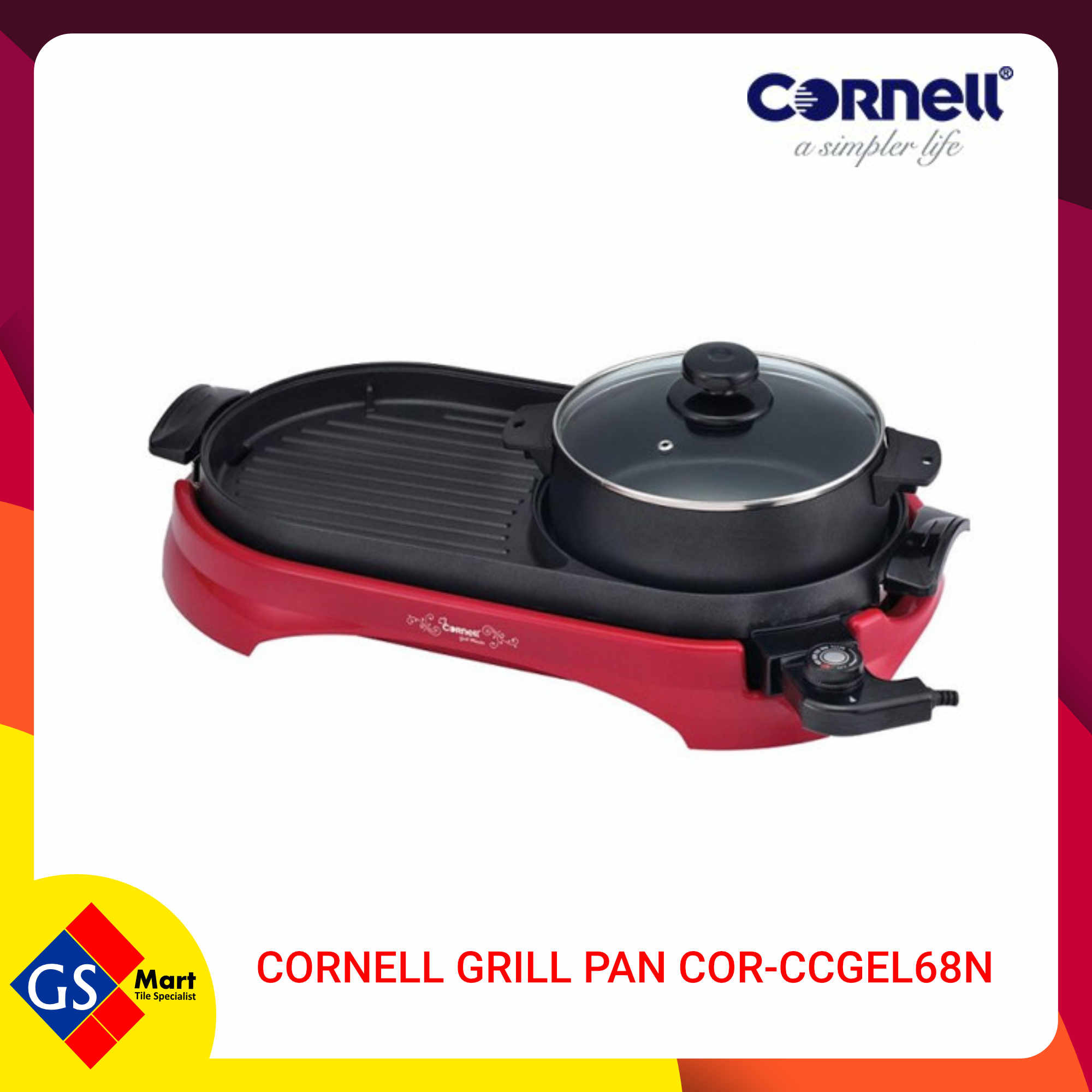 CORNELL Grill Pan COR-CCGEL68N