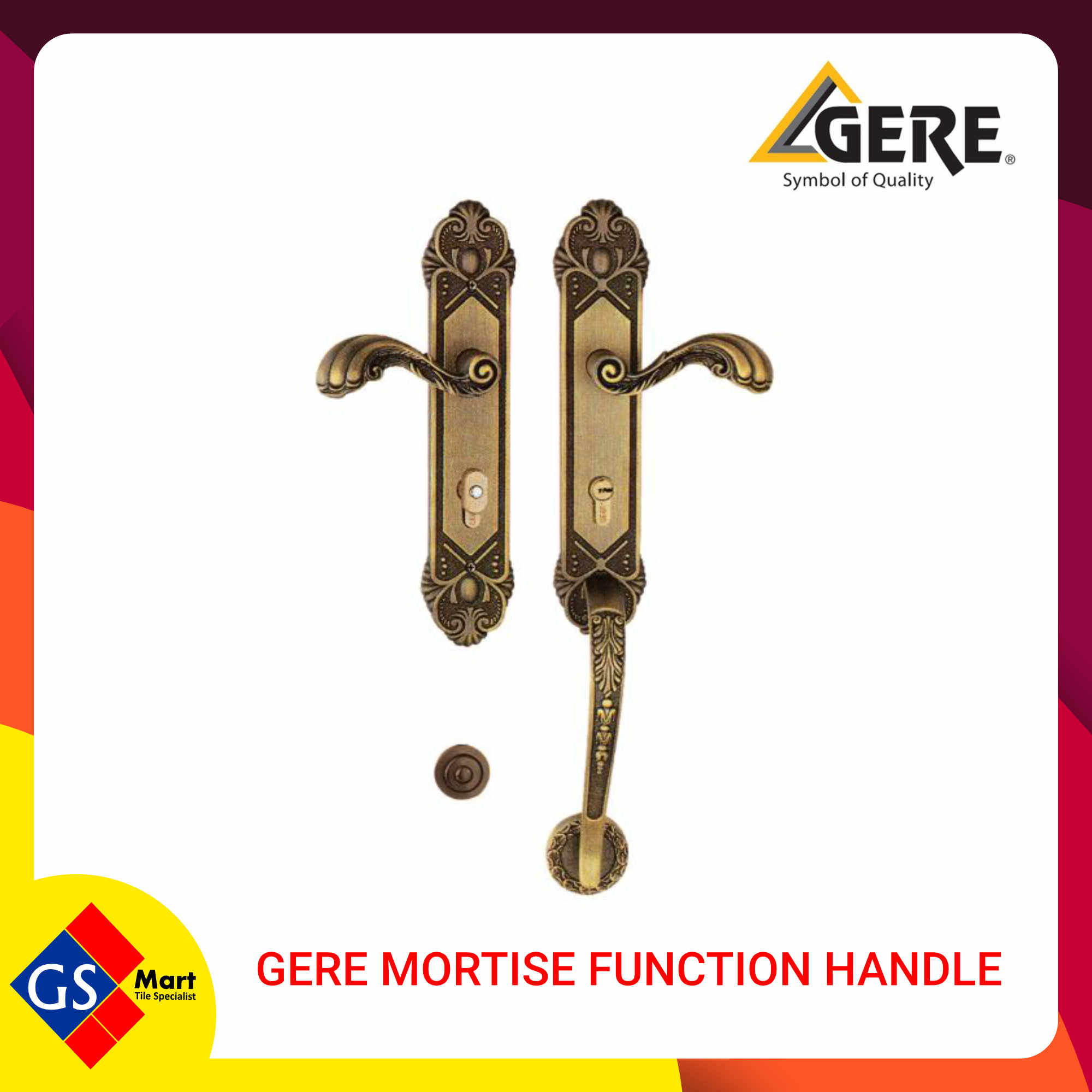 GERE MORTISE FUNCTION HANDLE