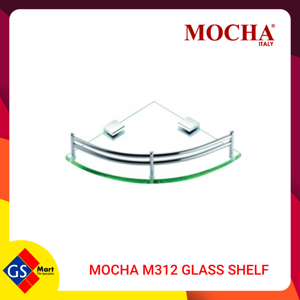 MOCHA M312 GLASS SHELF