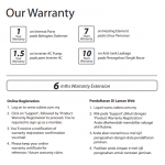 RUBINE WATER HEATER FLUSSO SERIES WITH BOOSTER PUMP (RWH-FS362A-BCB)