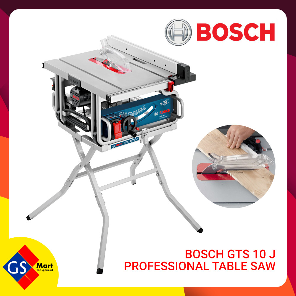 BOSCH GTS 10 J PROFESSIONAL TABLE SAW