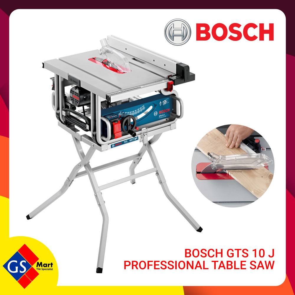 BOSCH GTS 10 J PROFESSIONAL TABLE SAW BOSCH GTS 10 J PROFESSIONAL TABLE SAW