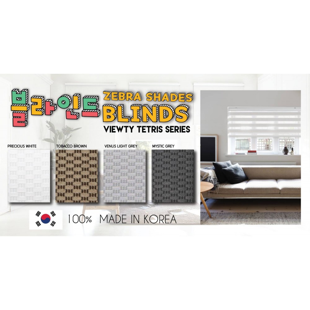EFLEX ZEBRA SHADES BLINDS VIEWTY TETRIS EFLEX ZEBRA SHADES BLINDS VIEWTY TETRIS